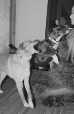 ARIANA GRANDE on the Set of a Photoshoot, March 2019