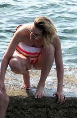 ARIZONA MUSE in Bikini at a Beach in Capri 06/29/2019