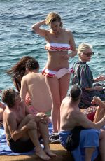 ARIZONA MUSE in Bikini at a Beach in Capri 06/29/2019