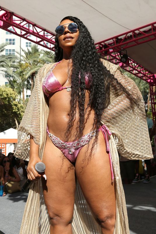 ASHANTI in Bikini Perform at Flamingo Go Pool Dayclub in Las Vegas 06/08/2019