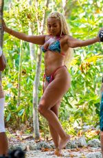 ASHANTI in Bikinis on the Set of a Photoshoot in Florida Keys 06/11/2019