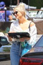 ASHLEE SIMPSON Arrives at a Kids Party in Los Angeles 06/19/2019