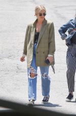 ASHLEE SIMPSON in Ripped Jeans Out in Studio City 06/05/2019