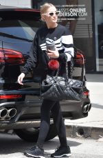 ASHLEE SIMPSON Leaves a Gym in Los Angeles 06/05/2019