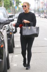 ASHLEE SIMPSON Leaves a Gym in Studio City 06/19/2019