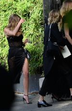 ASHLEY BENSON and CARA DELEVINGNE Arrives at Zoe Kravitz and Karl Glusman Wedding in Paris 06/29/2019
