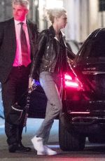ASHLEY BENSON and CARA DELEVINGNE Leaves Ritz Hotel in Paris 06/20/2019