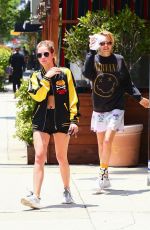 ASHLEY BENSON and CARA DELEVINGNE Out and About in Los Angeles 06/05/2019