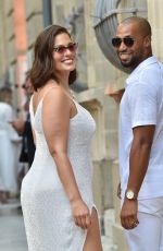 ASHLEY GRAHAM Arrives at Sophie Turner’s Pre-Wedding Party at La Mirande in Avignon 06/28/2019