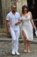 ASHLEY GRAHAM Arrives at Sophie Turner’s Pre-Wedding Party at La Mirande in Avignon 06/28/2019