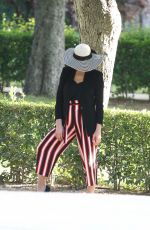 ASHLEY GREENE and Paul Khoury at El Retiro Park in Madrid 06/19/2019