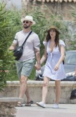 ASHLEY GREENE and Paul Khoury Out in Ibiza 06/24/2019