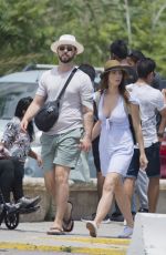 ASHLEY GREENE and Paul Khoury Out in Ibiza 06/24/2019