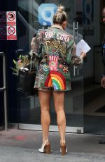 ASHLEY ROBERTS Leaves Global Radio in London 06/04/2019