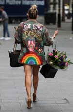 ASHLEY ROBERTS Leaves Global Radio in London 06/04/2019