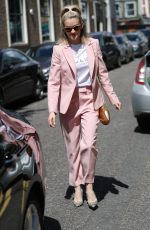 ASHLEY ROBERTS Leaves Saturday Kitchen TV Show in London 06/22/2019
