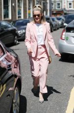 ASHLEY ROBERTS Leaves Saturday Kitchen TV Show in London 06/22/2019
