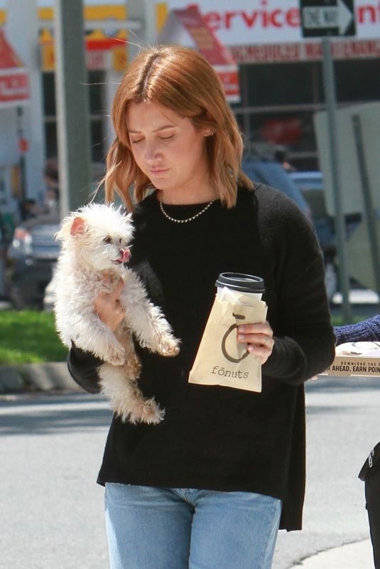 ASHLEY TISDALE at Fonuts in Studio City 06/07/2019
