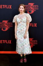 ASHLEY TISDALE at Stranger Things, Season 3 Premiere in Santa Monica 06/28/2019