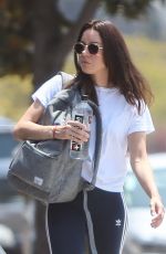 AUBREY PLAZA Arrives at a Gym in Los Angeles 06/05/2019