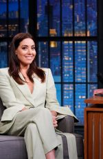AUBREY PLAZA at Late Night with Seth Meyers 06/20/2019