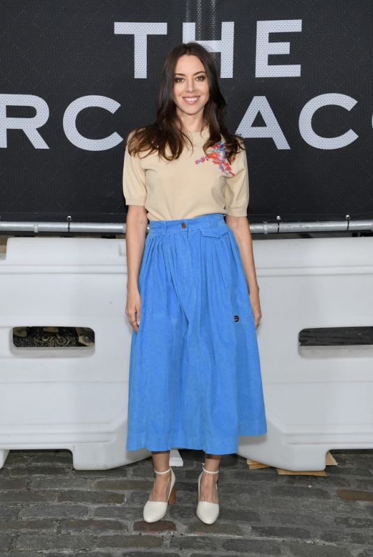 AUBREY PLAZA at Marc Jacobs Soho Block Party in New York 06/12/2019