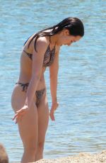 AURORA RAMAZOTTI in Bikini at a Beach in Mykonos 06/06/2019