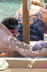 AURORA RAMAZOTTI in Bikini at a Beach in Mykonos 06/06/2019