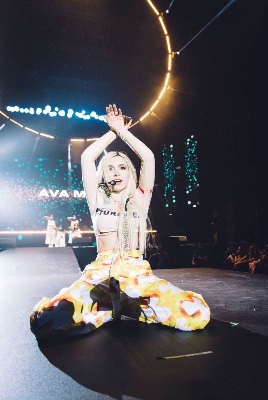 AVA MAX at Los40 Primavera Pop Festival in Madrid 05/17/2019