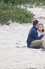 AVA PHILLIPPE at a Beach in Los Angeles 06/03/2019