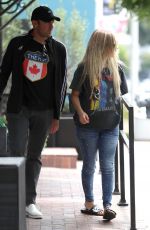 AVRIL LAVIGNE and Phillip Sarofim Out in West Hollywood 06/15/2019