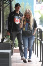 AVRIL LAVIGNE and Phillip Sarofim Out in West Hollywood 06/15/2019
