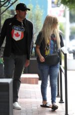 AVRIL LAVIGNE Shopping at Couture Kids in West Hollywood 06/15/2019