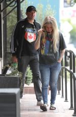 AVRIL LAVIGNE Shopping at Couture Kids in West Hollywood 06/15/2019
