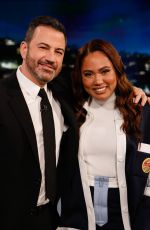 AYESHA CURRY at Jimmy Kimmel Live 06/19/2019