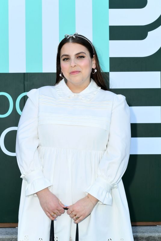 BEANIE FELDSTEIN at Miu Miu Club Event in Paris 06/29/2019