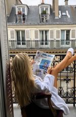 BEATRICE BOUCHARD in Paris - Instagram Pictures, June 2019