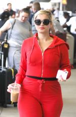 BEBE REXHA Arrives at LAX Airport in Los Angeles 06/13/2019