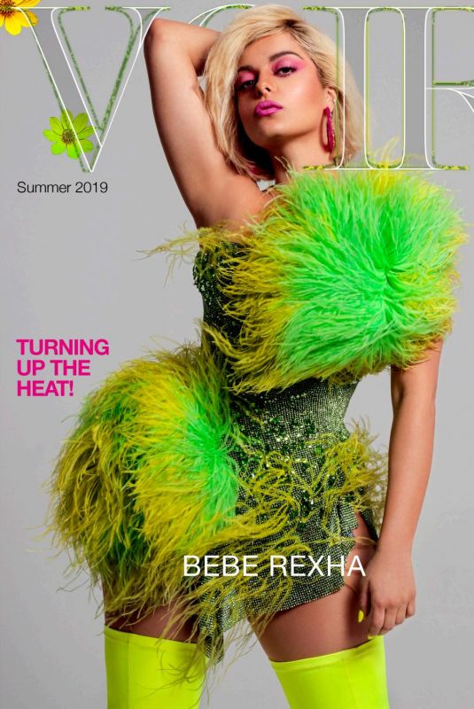 BEBE REXHA in Voir Fashion Magazine, Summer 2019
