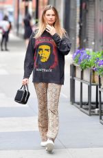 BEHATI PRINSLOO Leaves Le Barricou Restaurant in New York 06/05/2019
