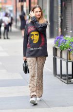BEHATI PRINSLOO Leaves Le Barricou Restaurant in New York 06/05/2019