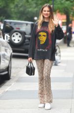 BEHATI PRINSLOO Out for Lunch at Il Buco in New York 06/05/2019