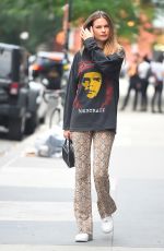 BEHATI PRINSLOO Out for Lunch at Il Buco in New York 06/05/2019