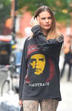 BEHATI PRINSLOO Out for Lunch at Il Buco in New York 06/05/2019