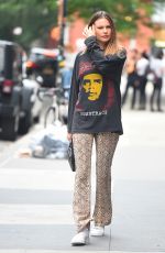 BEHATI PRINSLOO Out for Lunch at Il Buco in New York 06/05/2019