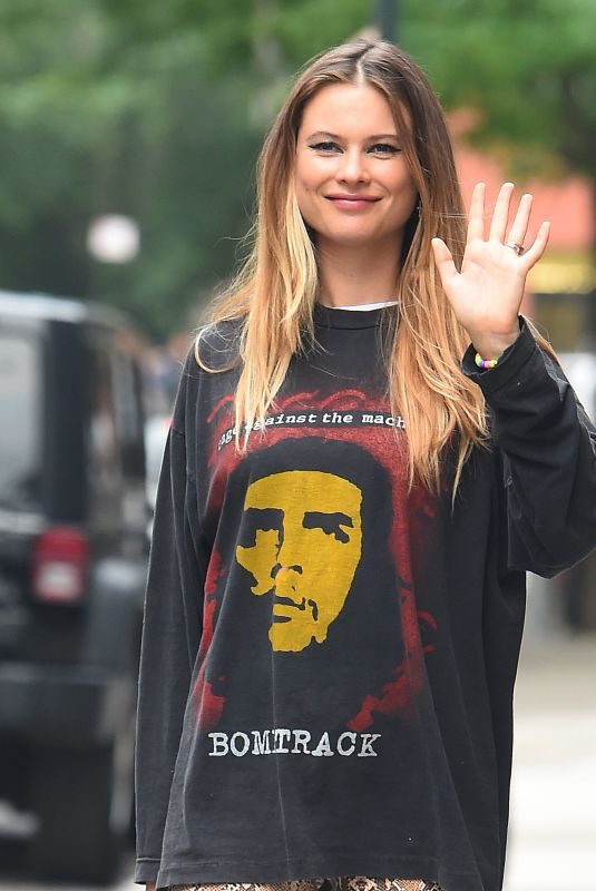 BEHATI PRINSLOO Out for Lunch at Il Buco in New York 06/05/2019
