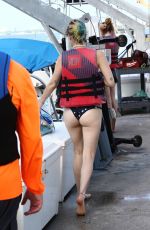 BELLA and DANI THORNE on Riding a Jet Skis in Miami 06/21/2019