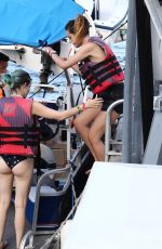 BELLA and DANI THORNE on Riding a Jet Skis in Miami 06/21/2019