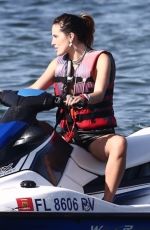 BELLA and DANI THORNE on Riding a Jet Skis in Miami 06/21/2019