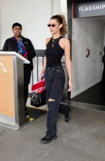 BELLA HADID Arrives at LAX Airport in Los Angeles 06/04/2019